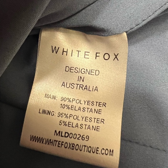 White Fox In The Morning Bustier Navy Rose floral spaghetti straps XS NWT - Picture 11 of 11